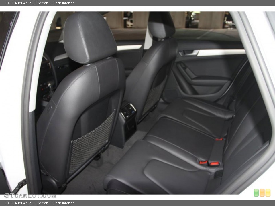 Black Interior Rear Seat for the 2013 Audi A4 2.0T Sedan #67165274