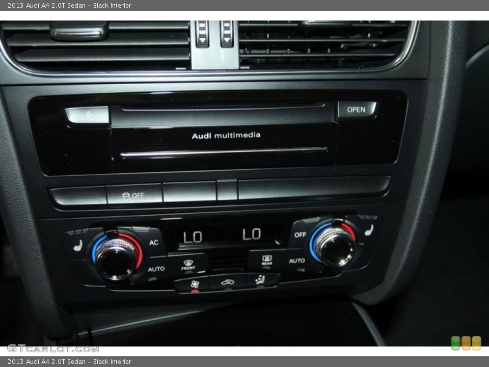 Black Interior Controls for the 2013 Audi A4 2.0T Sedan #67165325