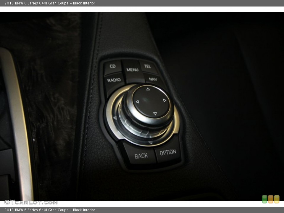 Black Interior Controls for the 2013 BMW 6 Series 640i Gran Coupe #67165532
