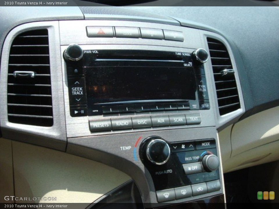 Ivory Interior Controls for the 2010 Toyota Venza I4 #67169582