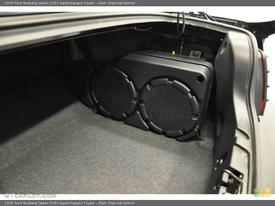 Dark Charcoal Interior Audio System for the 2006 Ford Mustang Saleen S281 Supercharged Coupe #67170875