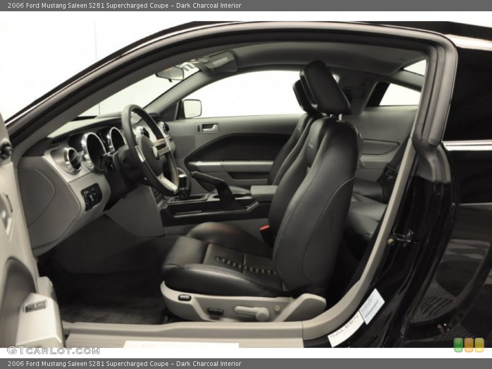 Dark Charcoal Interior Photo for the 2006 Ford Mustang Saleen S281 Supercharged Coupe #67170929