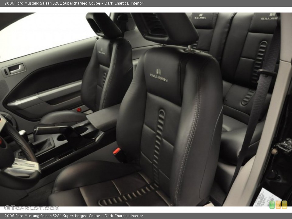 Dark Charcoal Interior Front Seat for the 2006 Ford Mustang Saleen S281 Supercharged Coupe #67170935