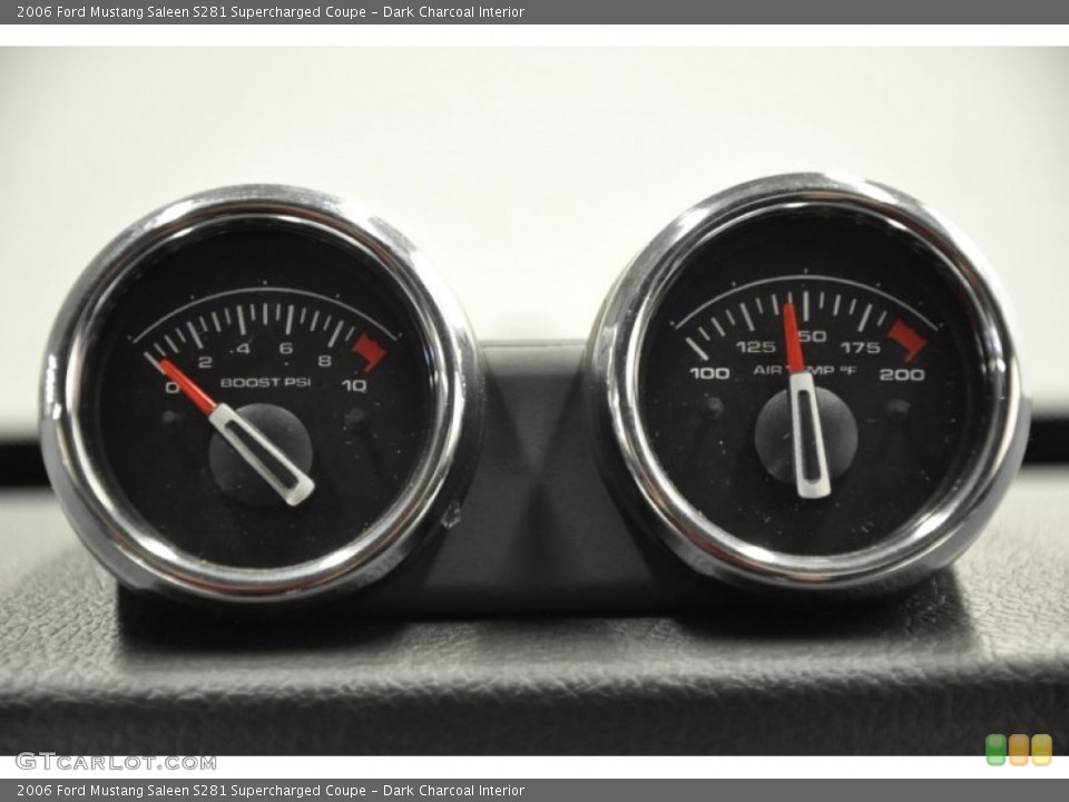 Dark Charcoal Interior Gauges for the 2006 Ford Mustang Saleen S281 Supercharged Coupe #67171046