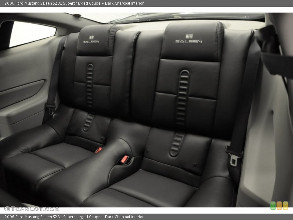 Dark Charcoal Interior Rear Seat for the 2006 Ford Mustang Saleen S281 Supercharged Coupe #67171079