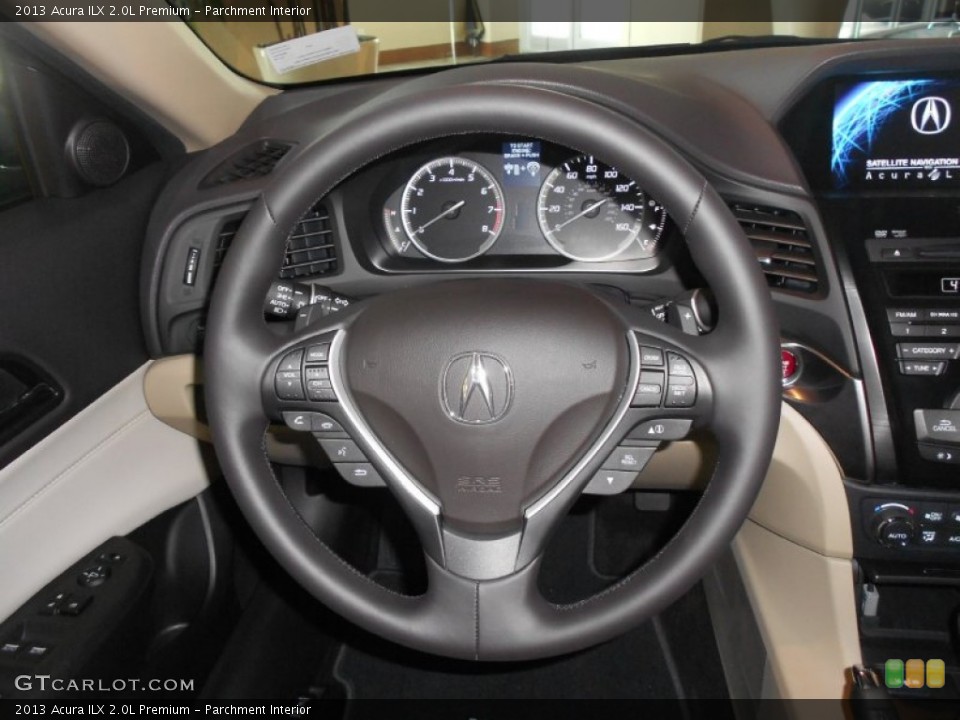 Parchment Interior Steering Wheel for the 2013 Acura ILX 2.0L Premium #67174487