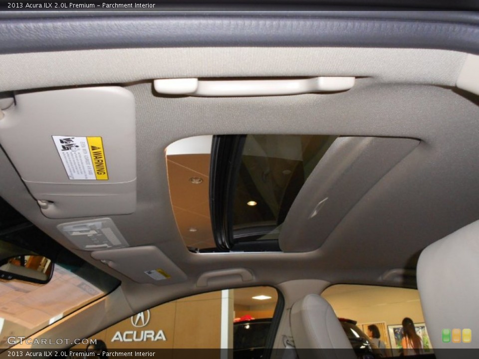 Parchment Interior Sunroof for the 2013 Acura ILX 2.0L Premium #67174526