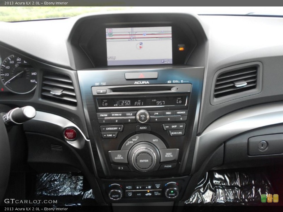 Ebony Interior Controls for the 2013 Acura ILX 2.0L #67175015