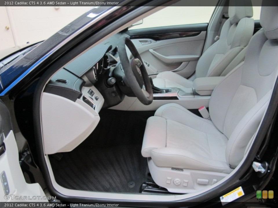 Light Titanium/Ebony Interior Photo for the 2012 Cadillac CTS 4 3.6 AWD Sedan #67176491