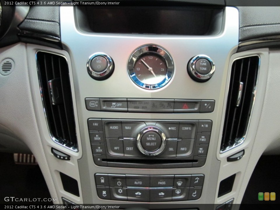 Light Titanium/Ebony Interior Controls for the 2012 Cadillac CTS 4 3.6 AWD Sedan #67176560