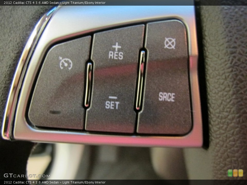 Light Titanium/Ebony Interior Controls for the 2012 Cadillac CTS 4 3.6 AWD Sedan #67176665