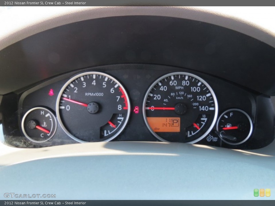 Steel Interior Gauges for the 2012 Nissan Frontier SL Crew Cab #67178300