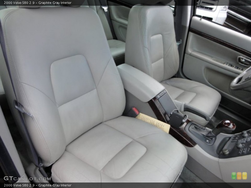 Graphite Gray 2000 Volvo S80 Interiors