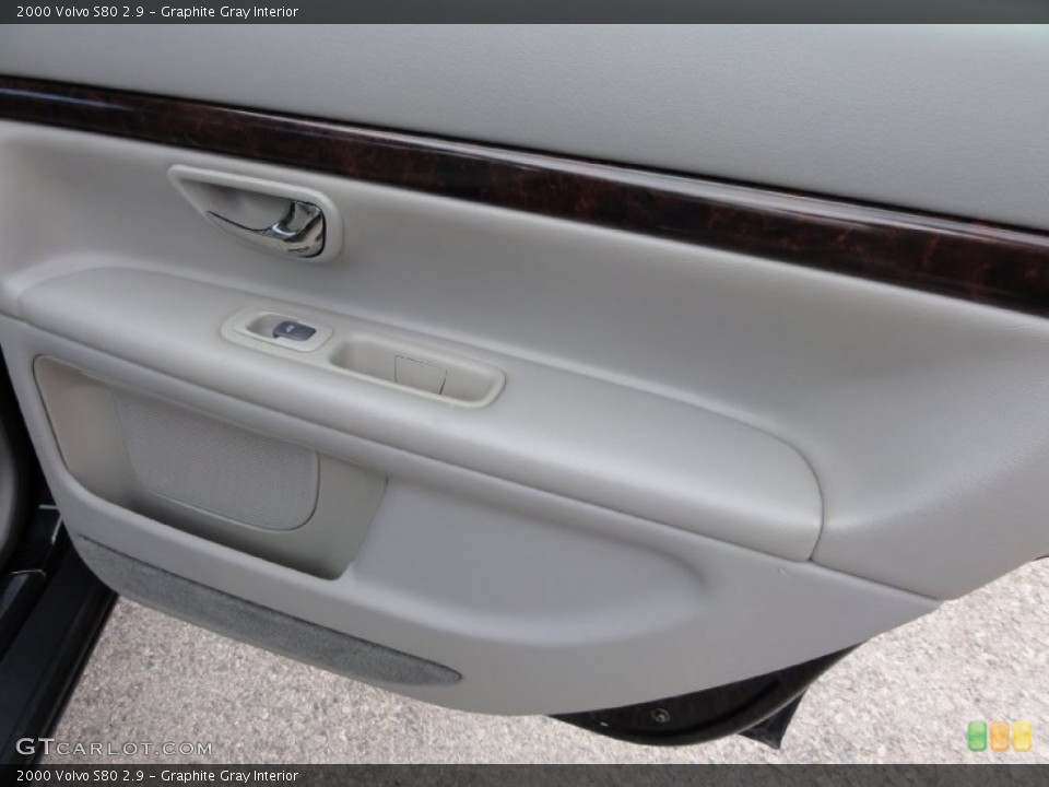 Graphite Gray Interior Door Panel for the 2000 Volvo S80 2.9 #67178585