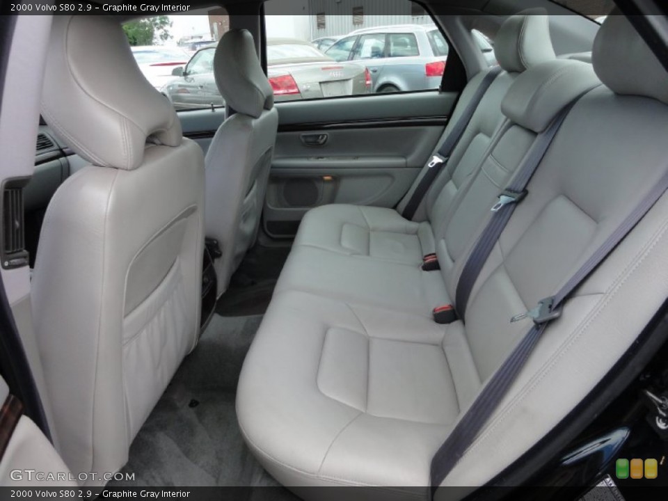 Graphite Gray Interior Rear Seat for the 2000 Volvo S80 2.9 #67178594