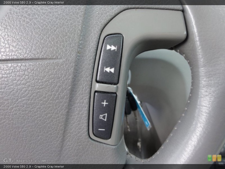 Graphite Gray Interior Controls for the 2000 Volvo S80 2.9 #67178774