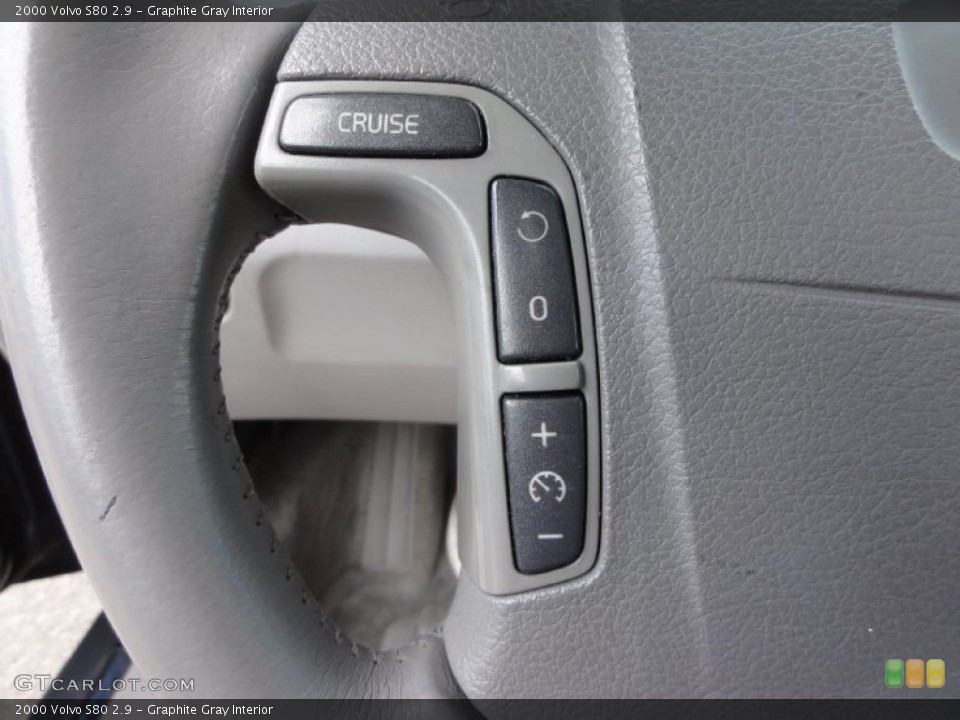 Graphite Gray Interior Controls for the 2000 Volvo S80 2.9 #67178783