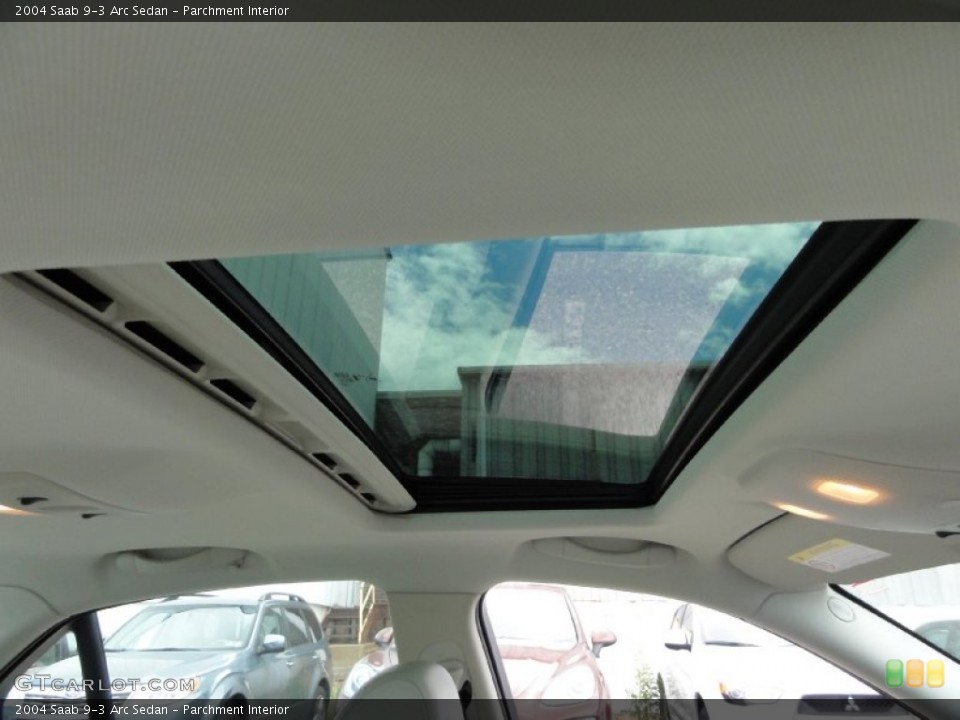 Parchment Interior Sunroof for the 2004 Saab 9-3 Arc Sedan #67179431