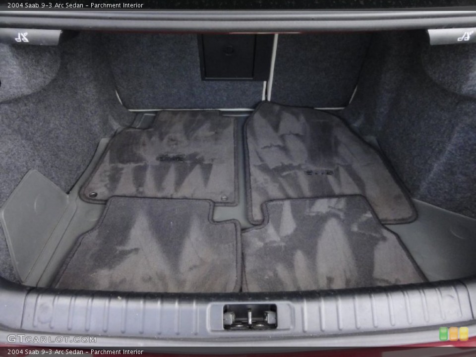 Parchment Interior Trunk for the 2004 Saab 9-3 Arc Sedan #67179518