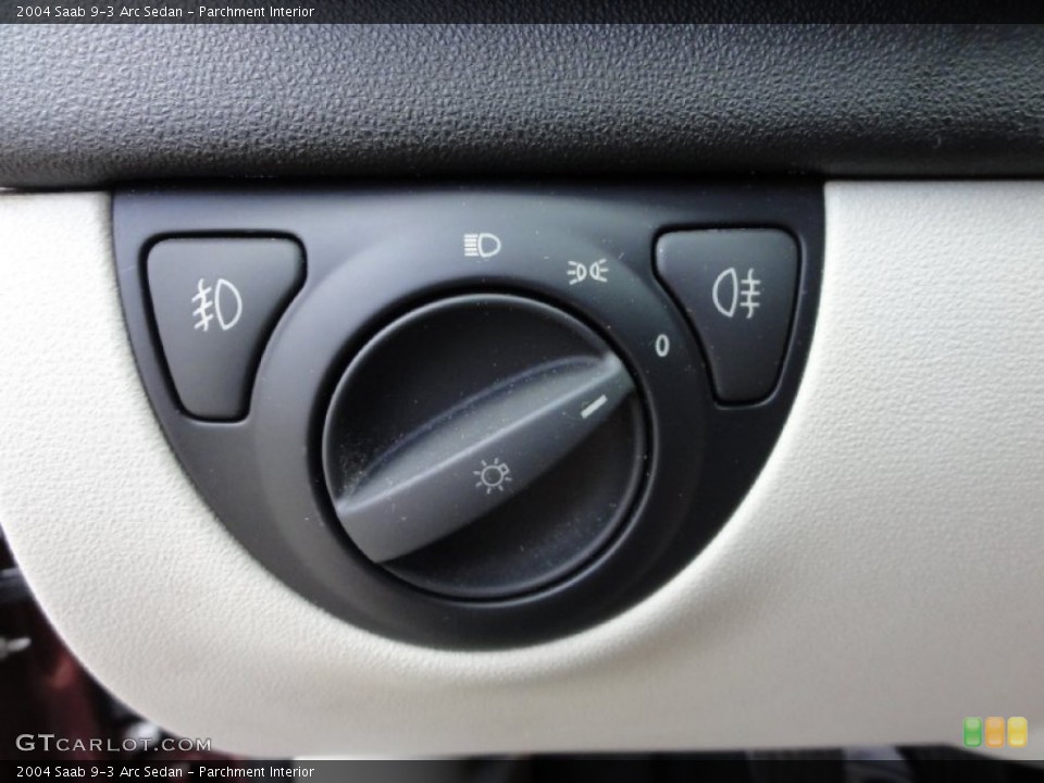Parchment Interior Controls for the 2004 Saab 9-3 Arc Sedan #67179686
