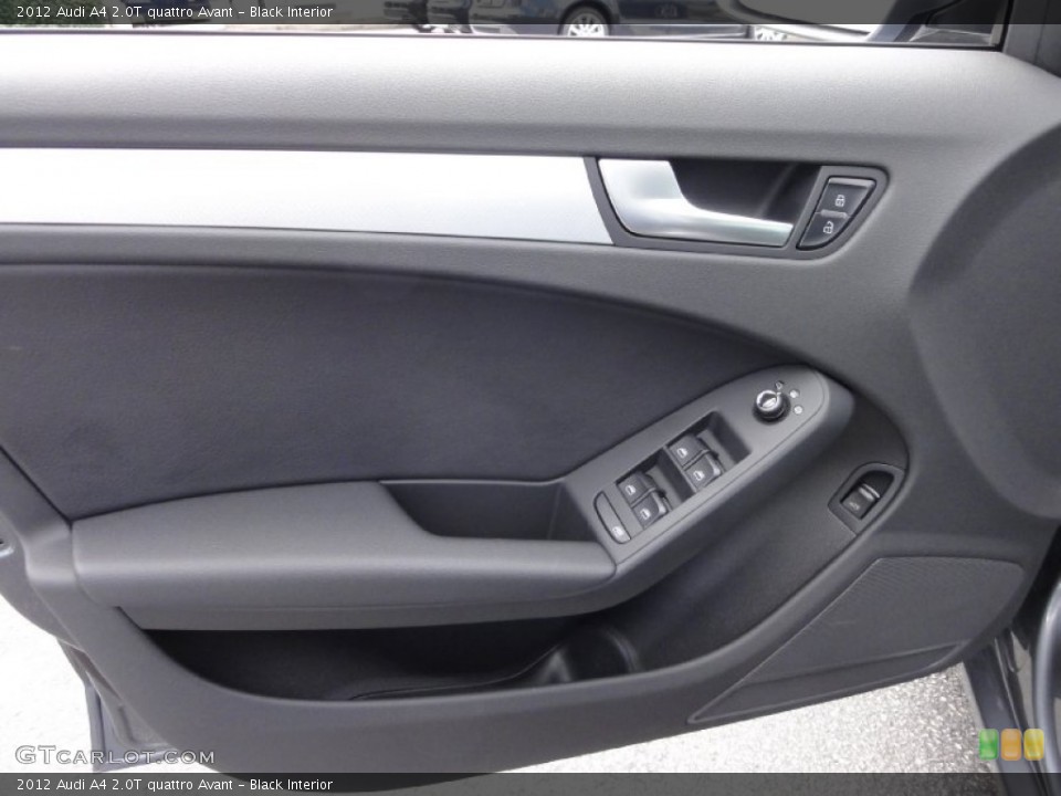 Black Interior Door Panel for the 2012 Audi A4 2.0T quattro Avant #67179812