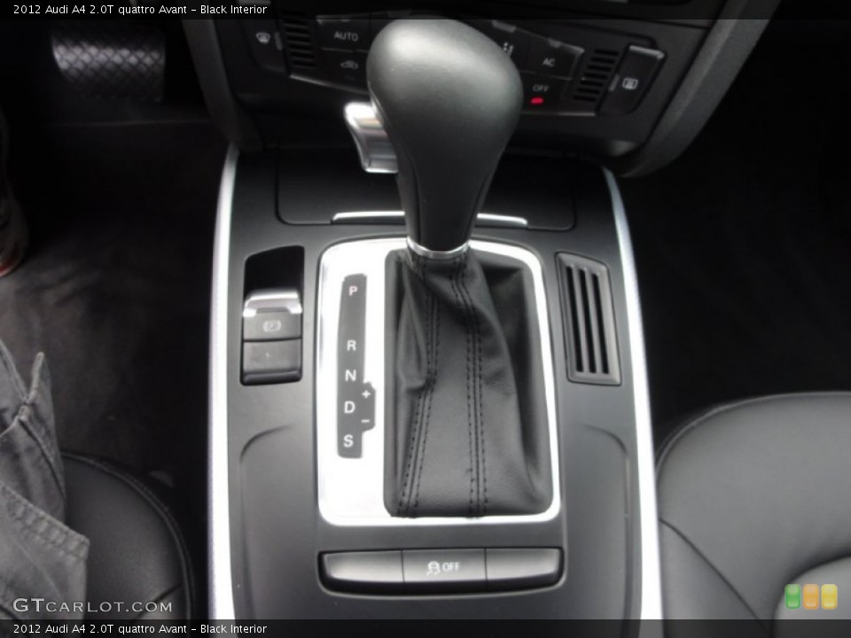 Black Interior Transmission for the 2012 Audi A4 2.0T quattro Avant #67180021