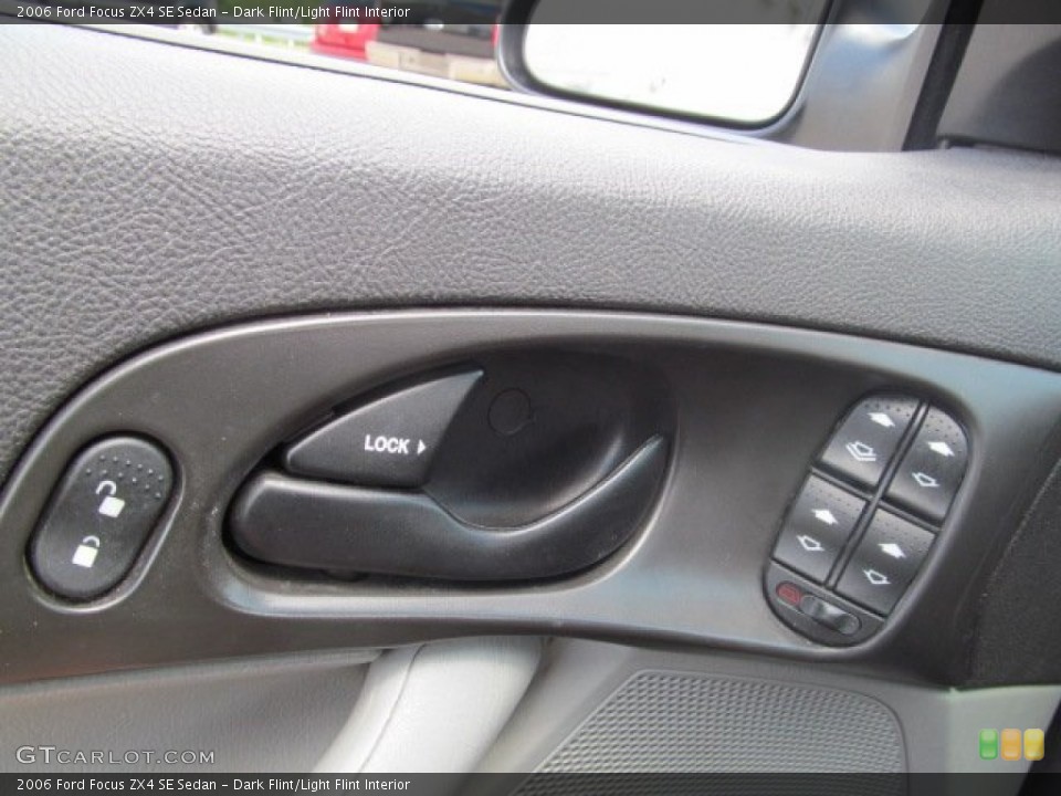 Dark Flint/Light Flint Interior Controls for the 2006 Ford Focus ZX4 SE Sedan #67181234