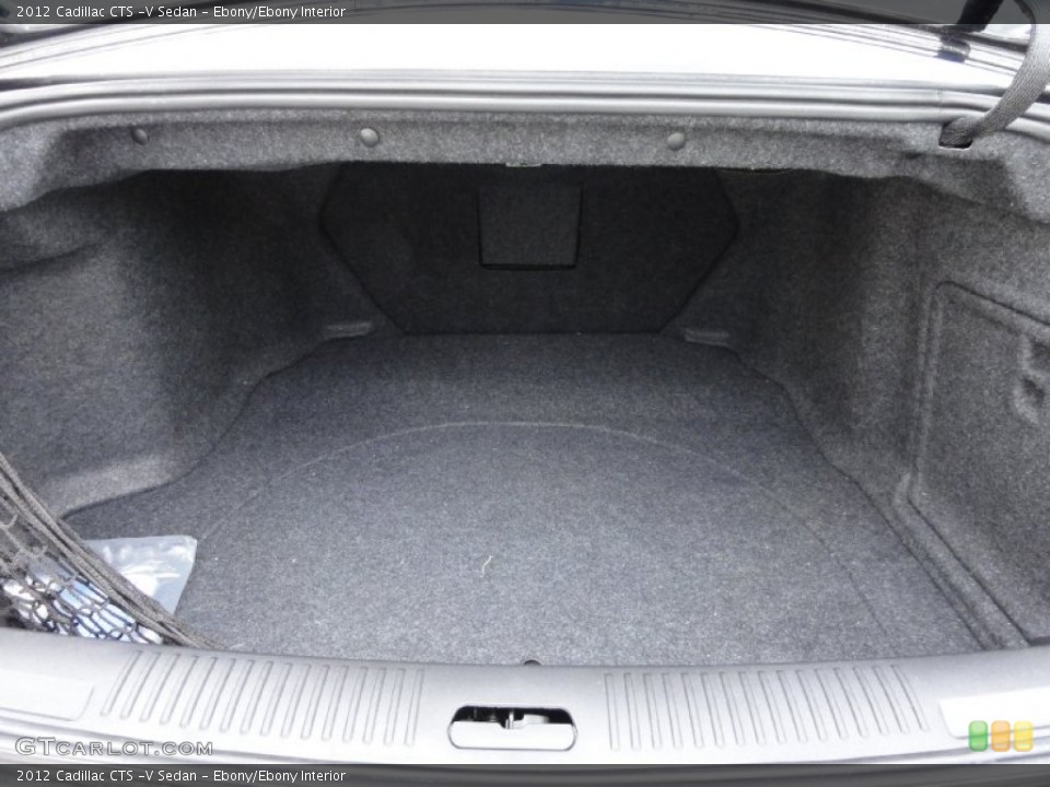 Ebony/Ebony Interior Trunk for the 2012 Cadillac CTS -V Sedan #67183727