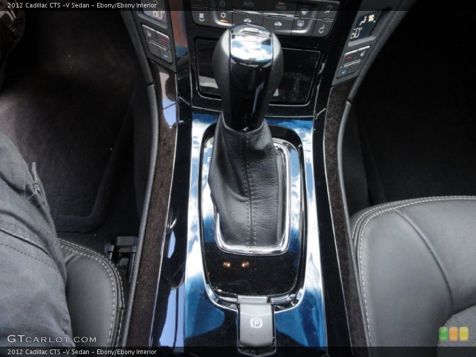Ebony/Ebony Interior Transmission for the 2012 Cadillac CTS -V Sedan #67183817