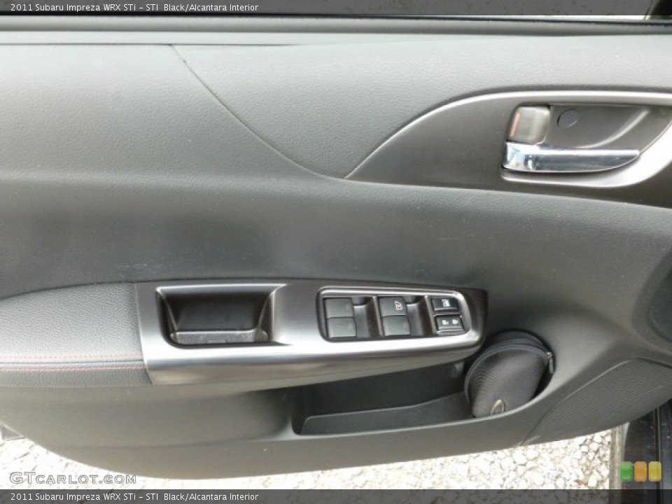 STI  Black/Alcantara Interior Door Panel for the 2011 Subaru Impreza WRX STi #67187567