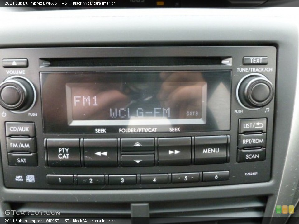 STI  Black/Alcantara Interior Audio System for the 2011 Subaru Impreza WRX STi #67187582