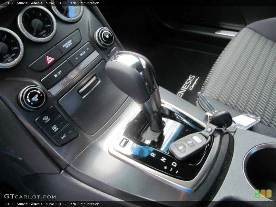 Black Cloth Interior Transmission for the 2013 Hyundai Genesis Coupe 2.0T #67191866