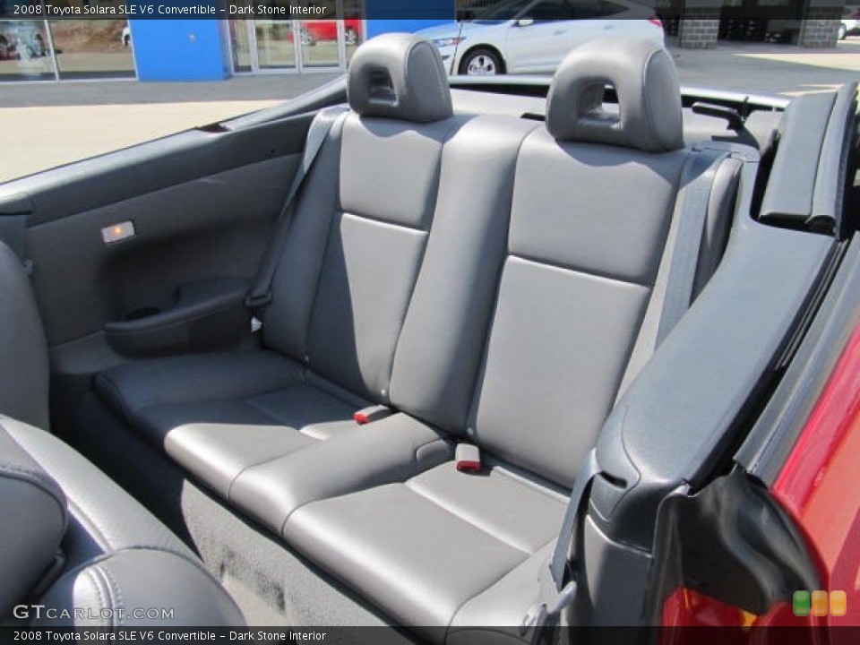 Dark Stone Interior Photo for the 2008 Toyota Solara SLE V6 Convertible #67203093