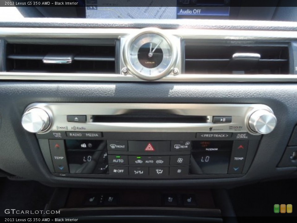 Black Interior Controls for the 2013 Lexus GS 350 AWD #67206525