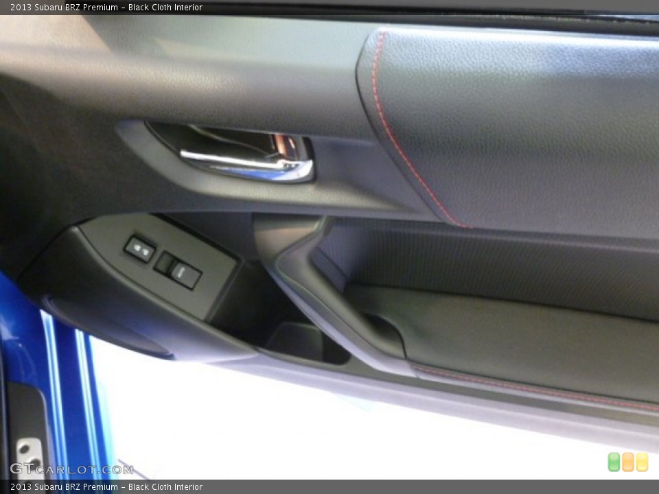 Black Cloth Interior Door Panel for the 2013 Subaru BRZ Premium #67206963
