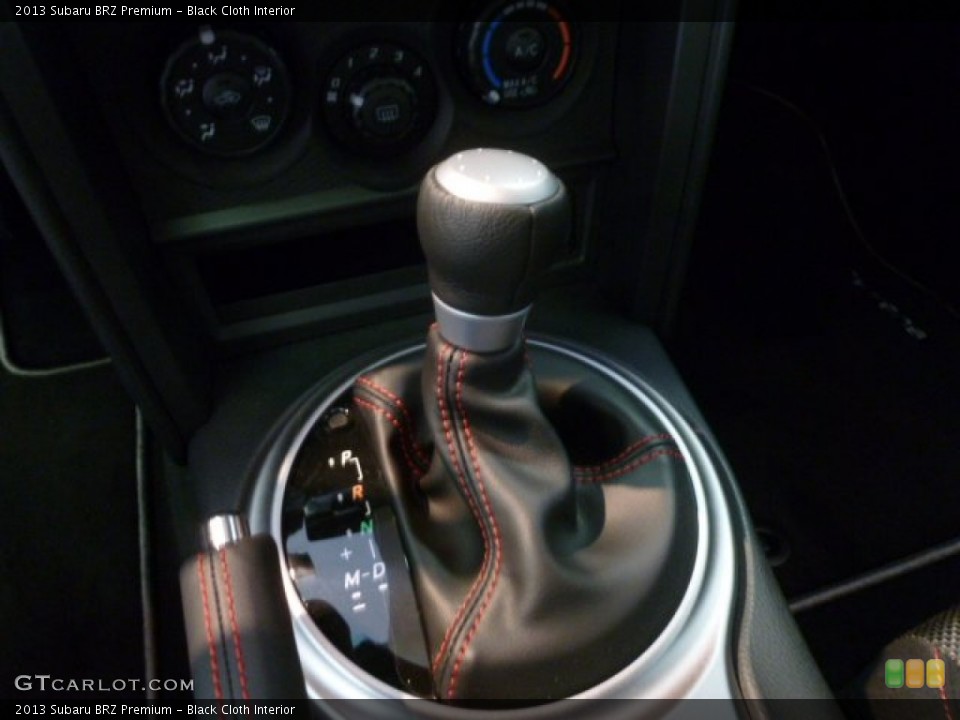 Black Cloth Interior Transmission for the 2013 Subaru BRZ Premium #67206999