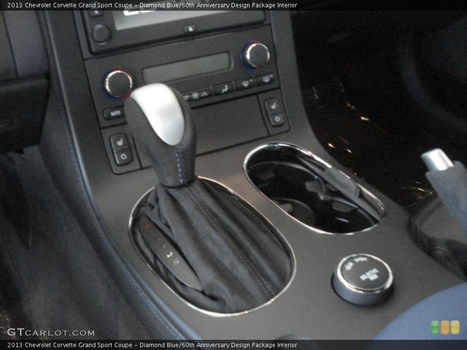 Diamond Blue/60th Anniversary Design Package Interior Transmission for the 2013 Chevrolet Corvette Grand Sport Coupe #67208803