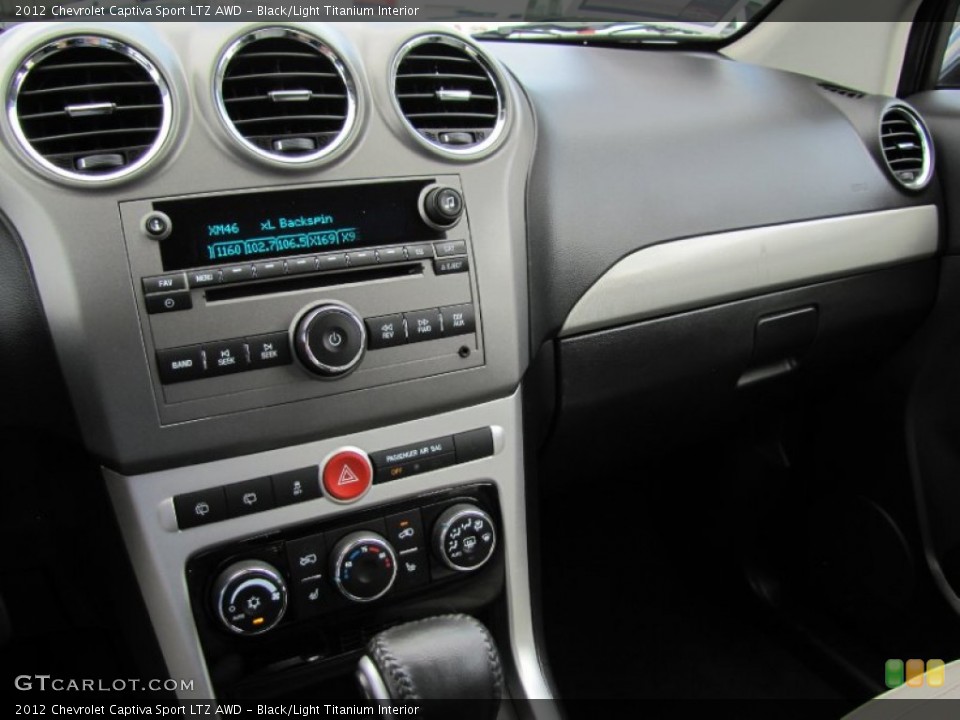 Black/Light Titanium Interior Audio System for the 2012 Chevrolet Captiva Sport LTZ AWD #67211229