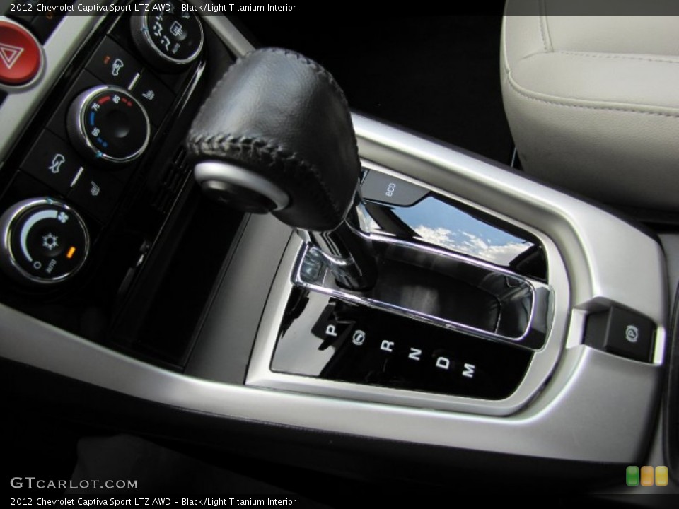 Black/Light Titanium Interior Transmission for the 2012 Chevrolet Captiva Sport LTZ AWD #67211241