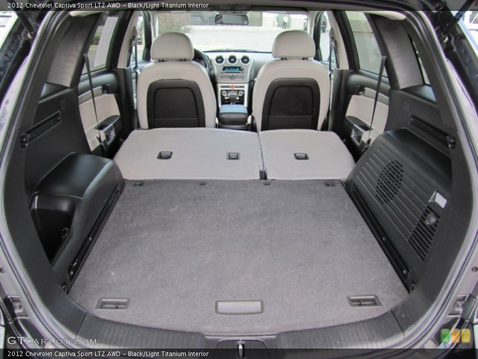 Black/Light Titanium Interior Trunk for the 2012 Chevrolet Captiva Sport LTZ AWD #67211274