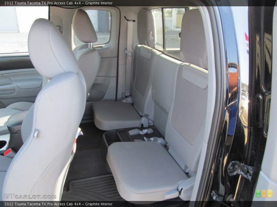 Graphite Interior Photo for the 2012 Toyota Tacoma TX Pro Access Cab 4x4 #67219749