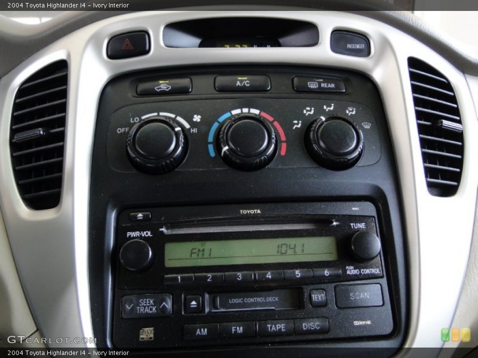 Ivory Interior Controls for the 2004 Toyota Highlander I4 #67220940