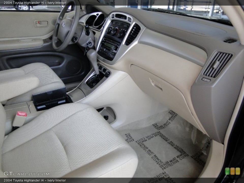 Ivory Interior Dashboard for the 2004 Toyota Highlander I4 #67220976