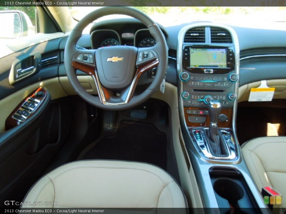 Cocoa/Light Neutral Interior Dashboard for the 2013 Chevrolet Malibu ECO #67225161