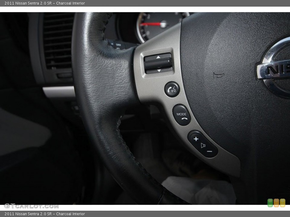 Charcoal Interior Controls for the 2011 Nissan Sentra 2.0 SR #67227339