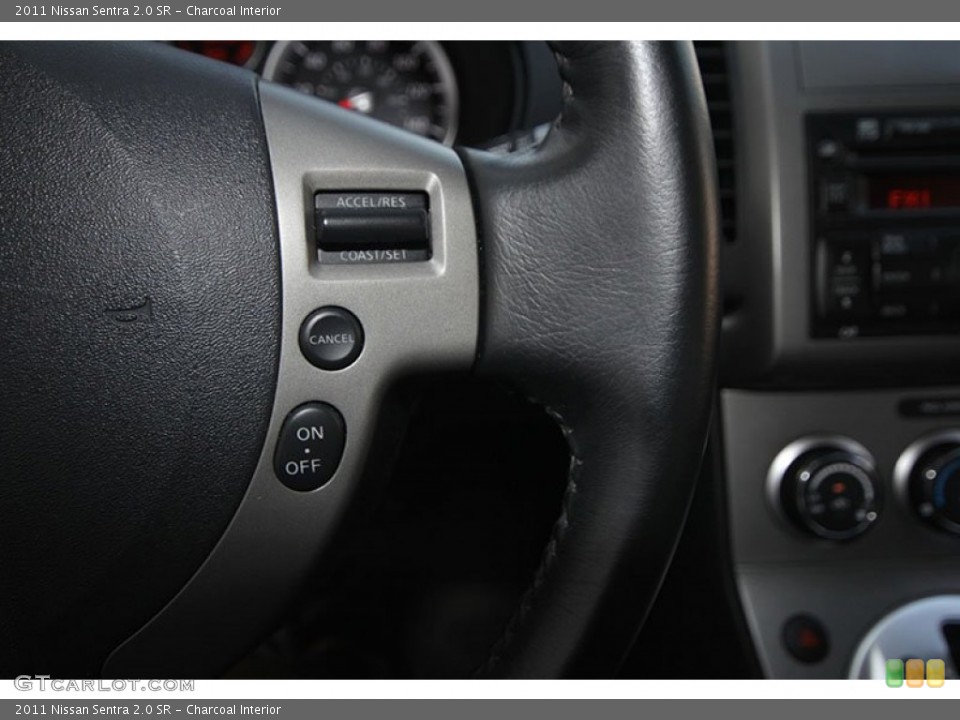 Charcoal Interior Controls for the 2011 Nissan Sentra 2.0 SR #67227348