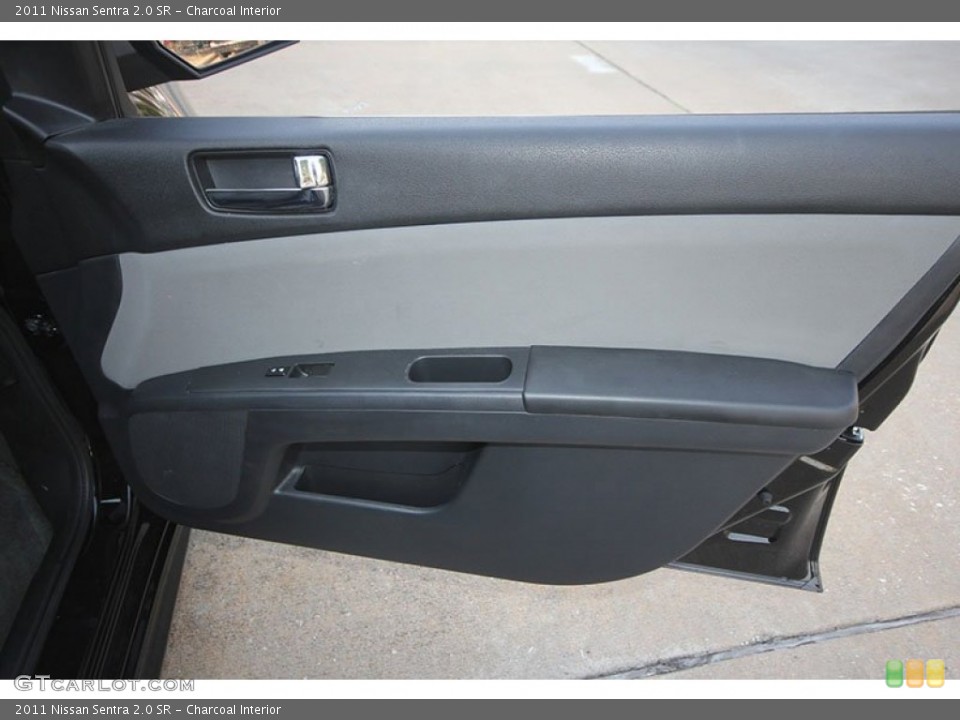 Charcoal Interior Door Panel for the 2011 Nissan Sentra 2.0 SR #67227420
