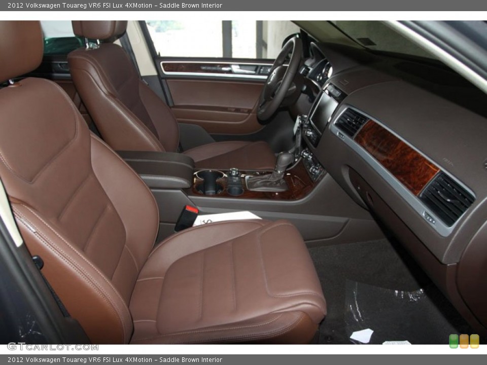 Saddle Brown Interior Photo for the 2012 Volkswagen Touareg VR6 FSI Lux 4XMotion #67231110