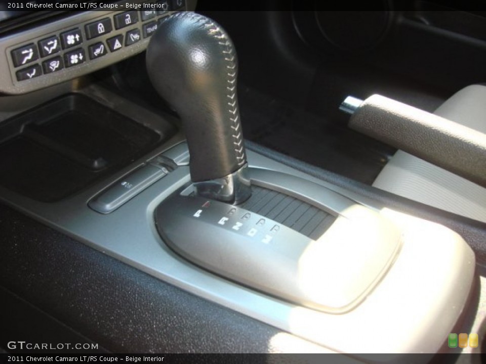 Beige Interior Transmission for the 2011 Chevrolet Camaro LT/RS Coupe #67231344