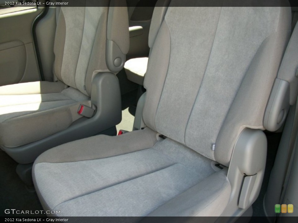 Gray Interior Rear Seat for the 2012 Kia Sedona LX #67234275